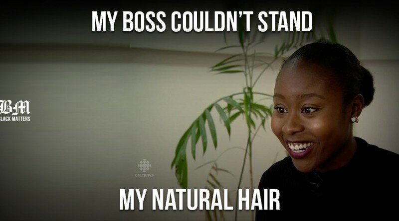 Natural Hair Bun Cost A Black Waitress Her Job