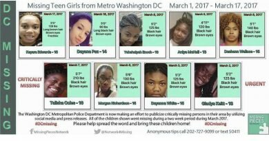 Black Celebritites Help To Find Missing DC Girls