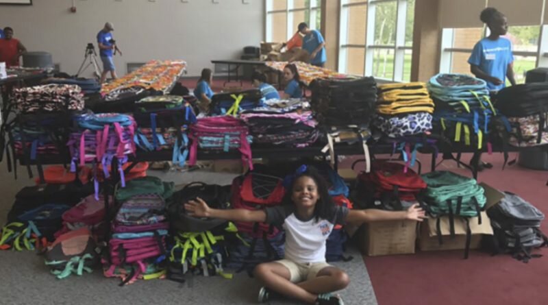 ‘Little Miss Flint’ Helps 1,000 Local Students Get New School Supplies